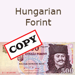 HUF - Ungarischer Forint