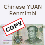 YUAN Chinese Renmimbi